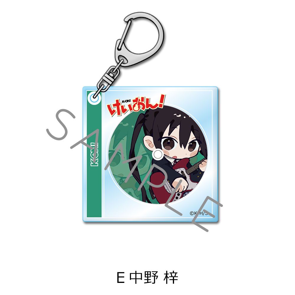 けいおん! アクリルキーホルダー E 中野梓 ("K-On!" Acrylic Key Chain E Nakano Azusa)
