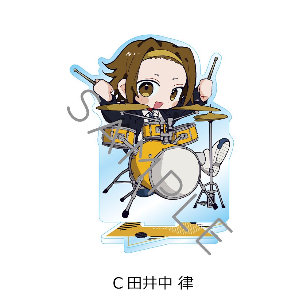 けいおん! アクリルスタンド C 田井中律 ("K-On!" Acrylic Stand C Tainaka Ritsu)