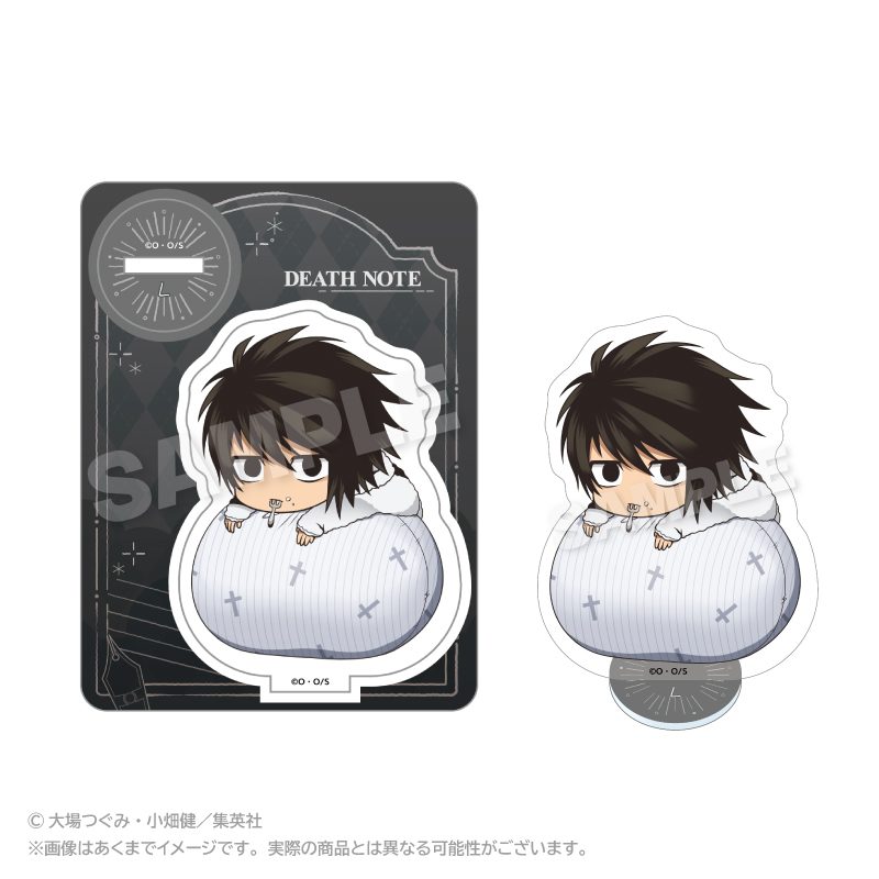 DEATH NOTE ふわみんアクリルマスコット L ("Death Note" Fuwamin Acrylic Mascot L)