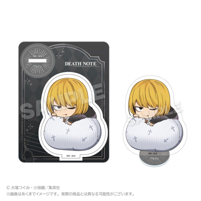 DEATH NOTE ふわみんアクリルマスコット メロ ("Death Note" Fuwamin Acrylic Mascot Mello)