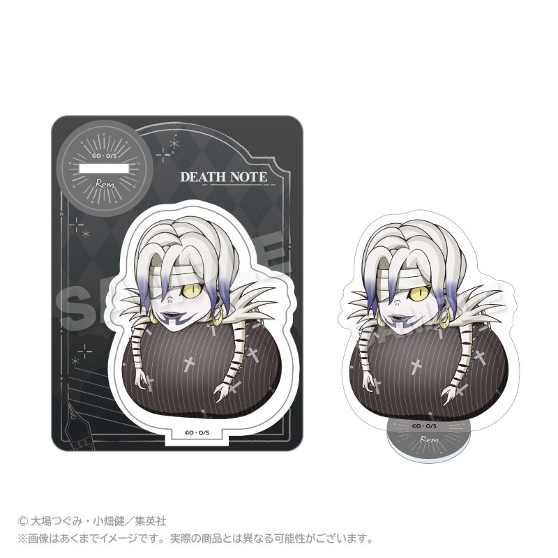 DEATH NOTE ふわみんアクリルマスコット レム ("Death Note" Fuwamin Acrylic Mascot Rem)