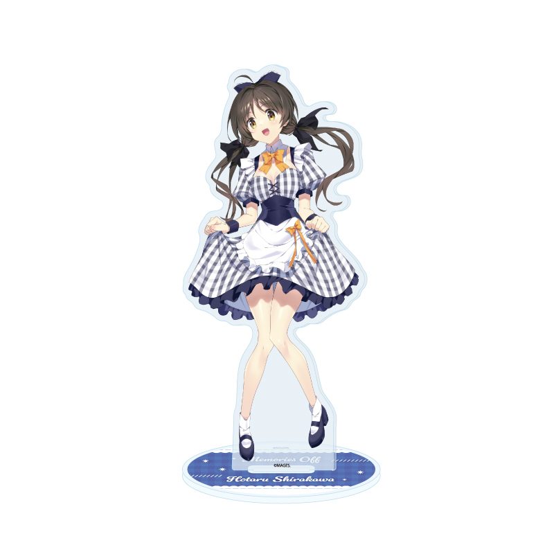 アクリルスタンド メモリーズオフシリーズ 35 白河ほたる(描き下ろしイラスト) (Acrylic Stand "Memories Off" Series 35 Shirakawa Hotaru (Original Illustration))