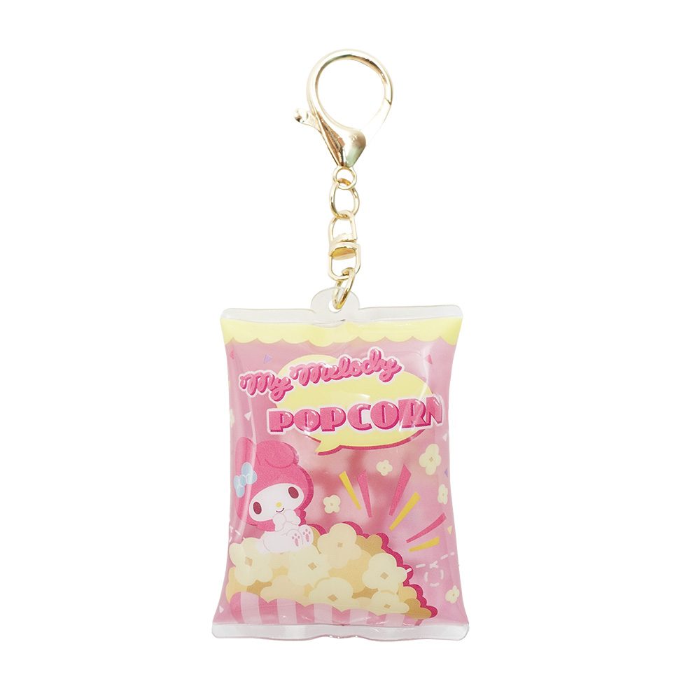 サンリオキャラクターズ ポップコーンパッケージキーホルダー マイメロディ 8203-426 (Sanrio Characters Popcorn Package Key Chain My Melody 8203-426)