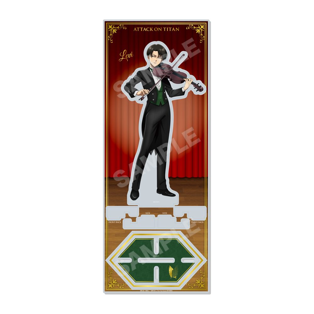進撃の巨人 四重奏Ver. アクリルスタンド(L) 03 リヴァイ ("Attack on Titan" Quartet Ver. Acrylic Stand (L) 03 Levi)