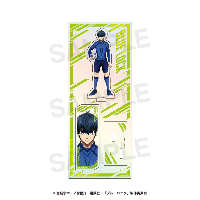 ブルーロック オーロラミニアクリルスタンド 01 潔世一 ("Blue Lock" Aurora Mini Acrylic Stand 01 Isagi Yoichi)