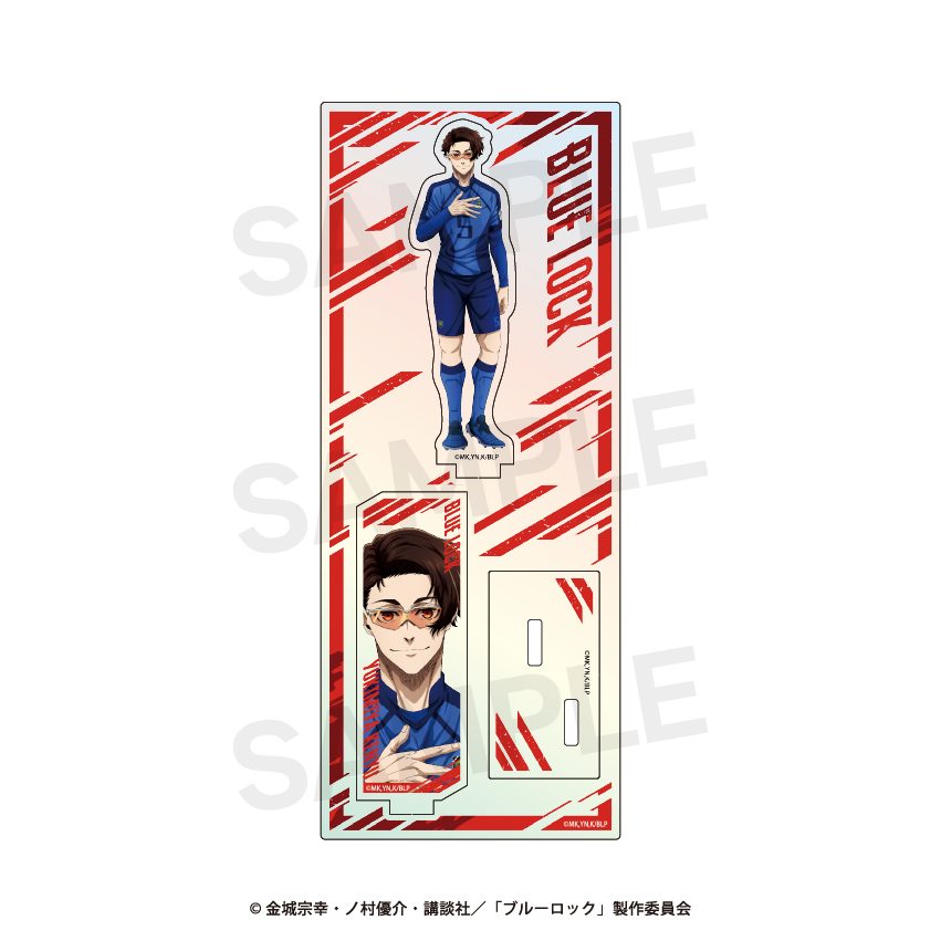 ブルーロック オーロラミニアクリルスタンド 04 雪宮剣優 ("Blue Lock" Aurora Mini Acrylic Stand 04 Yukimiya Kenyu)