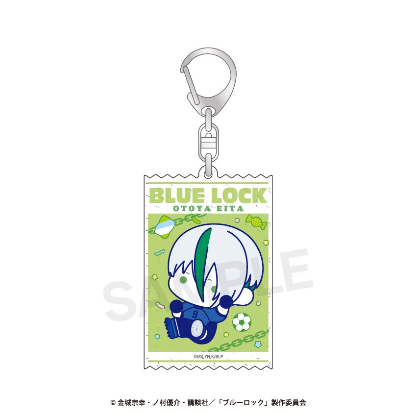 ブルーロック ラメアクリルキーホルダー 05 乙夜影汰 ("Blue Lock" Lame Acrylic Key Chain 05 Otoya Eita)