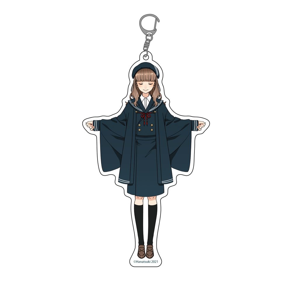 現代創作和服 花月作品集 アクリルキーホルダー A ("Gendai Sousaku Wafuku Hanatsuki Art Works" Acrylic Key Chain A)