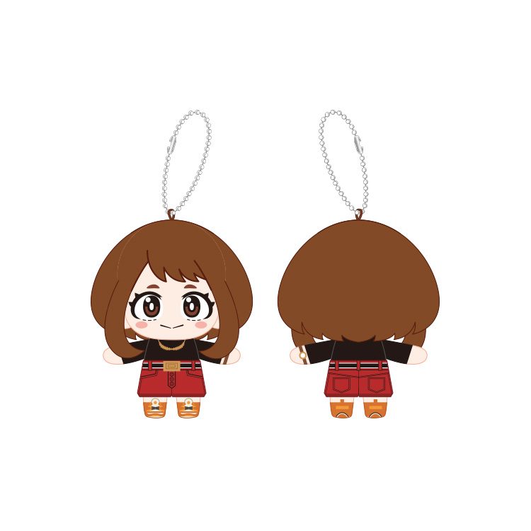 僕のヒーローアカデミア ぬいぐるみ 麗日お茶子 レッドコスチュームVer. ("My Hero Academia" Plush Uraraka Ochaco Red Costume Ver.)