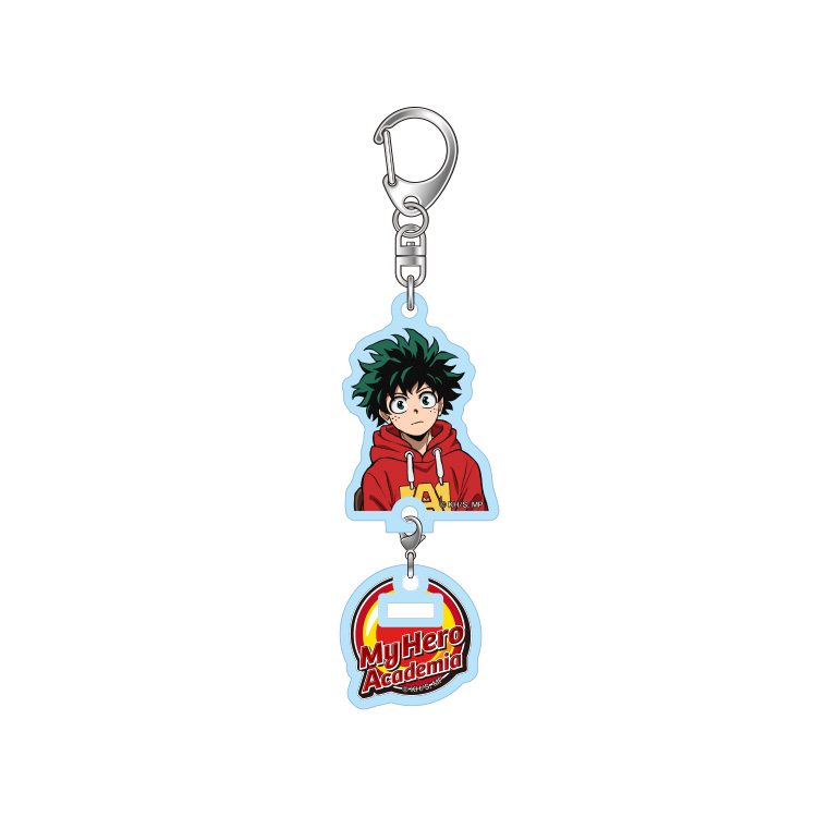 僕のヒーローアカデミア アクリルスタンドキーホルダー 緑谷出久 レッドコスチュームVer. ("My Hero Academia" Acrylic Stand Key Chain Midoriya Izuku Red Costume Ver.)