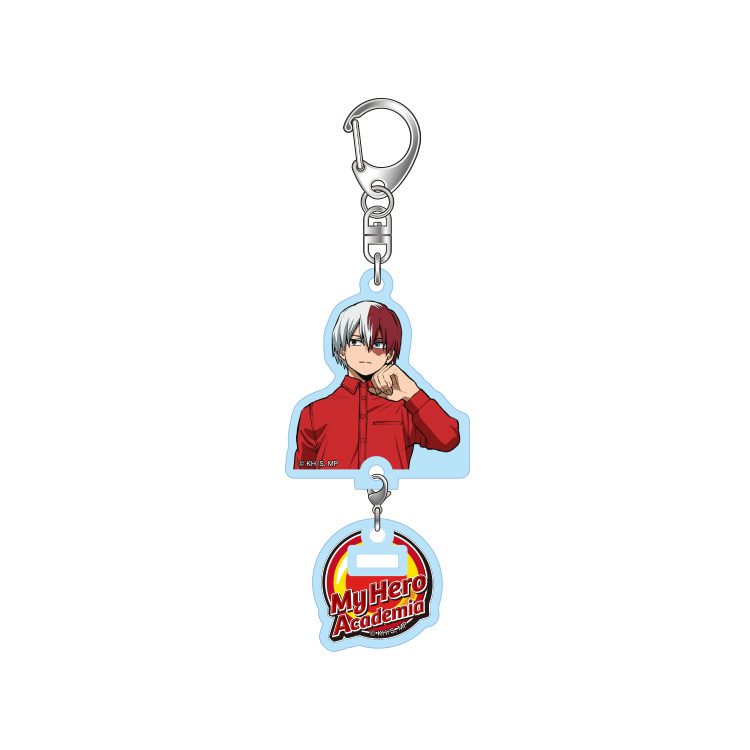 僕のヒーローアカデミア アクリルスタンドキーホルダー 轟焦凍 レッドコスチュームVer. ("My Hero Academia" Acrylic Stand Key Chain Todoroki Shoto Red Costume Ver.)