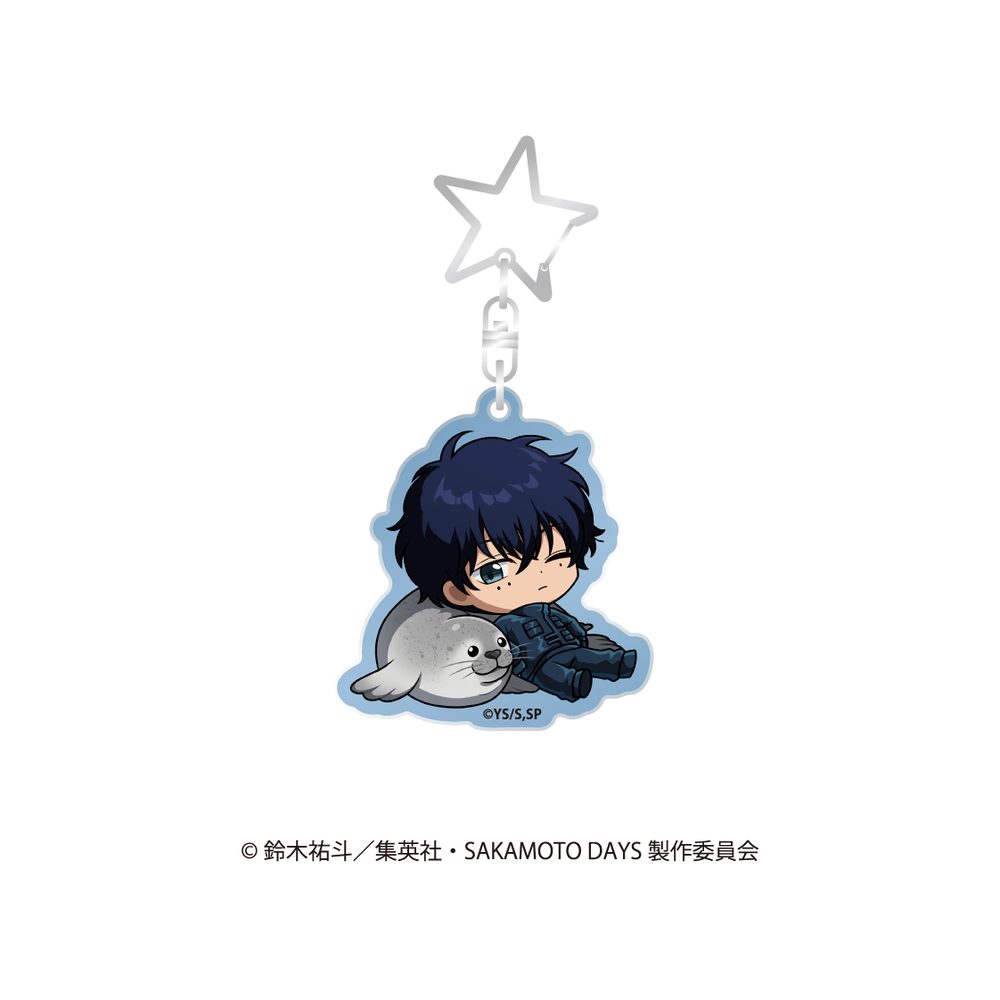 SAKAMOTO DAYS ミニキャラアクリルキーホルダー アニマルVer. 勢羽夏生 ("Sakamoto Days" Mini Character Acrylic Key Chain Animal Ver. Seba Natsuki)