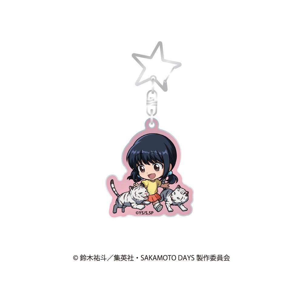SAKAMOTO DAYS ミニキャラアクリルキーホルダー アニマルVer. 坂本花 ("Sakamoto Days" Mini Character Acrylic Key Chain Animal Ver. Sakamoto Hana)