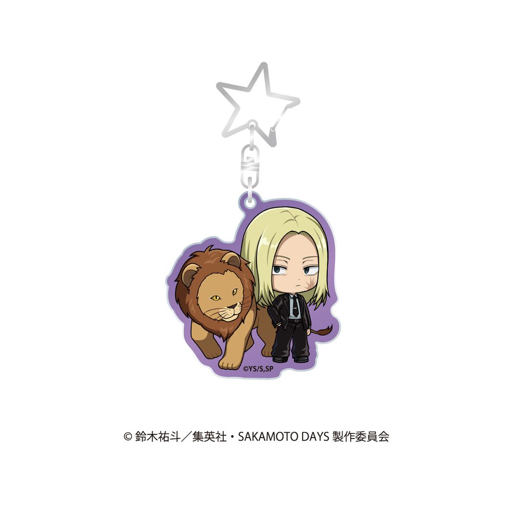 SAKAMOTO DAYS ミニキャラアクリルキーホルダー アニマルVer. 神々廻 ("Sakamoto Days" Mini Character Acrylic Key Chain Animal Ver. Shishiba)