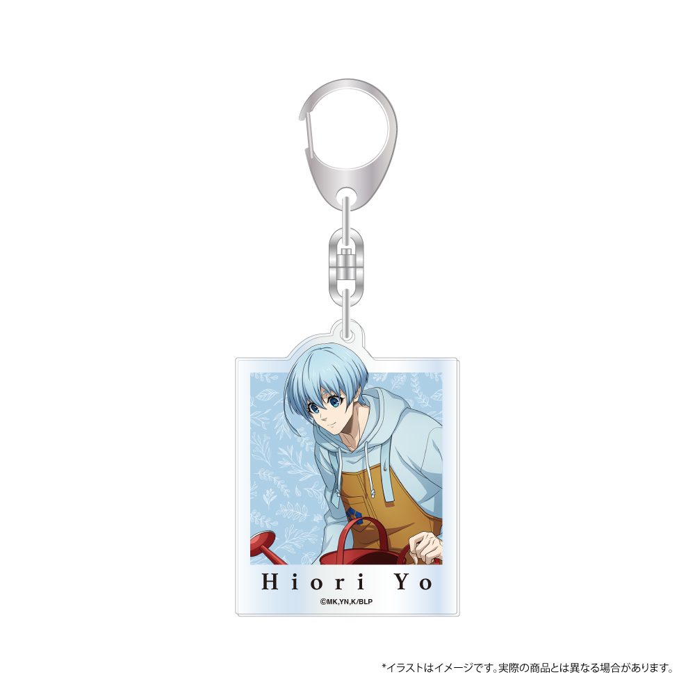 ブルーロック アクリルキーホルダー 氷織羊(お花屋さん) ("Blue Lock" Acrylic Key Chain Hiori Yo (Florist))