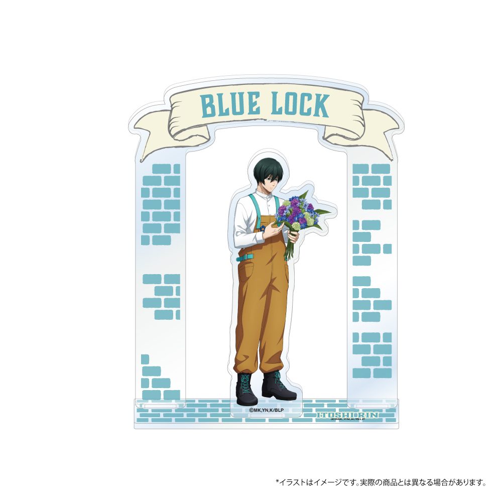 ブルーロック アクリルスタンド 糸師凛(お花屋さん) ("Blue Lock" Acrylic Stand Itoshi Rin (Florist))