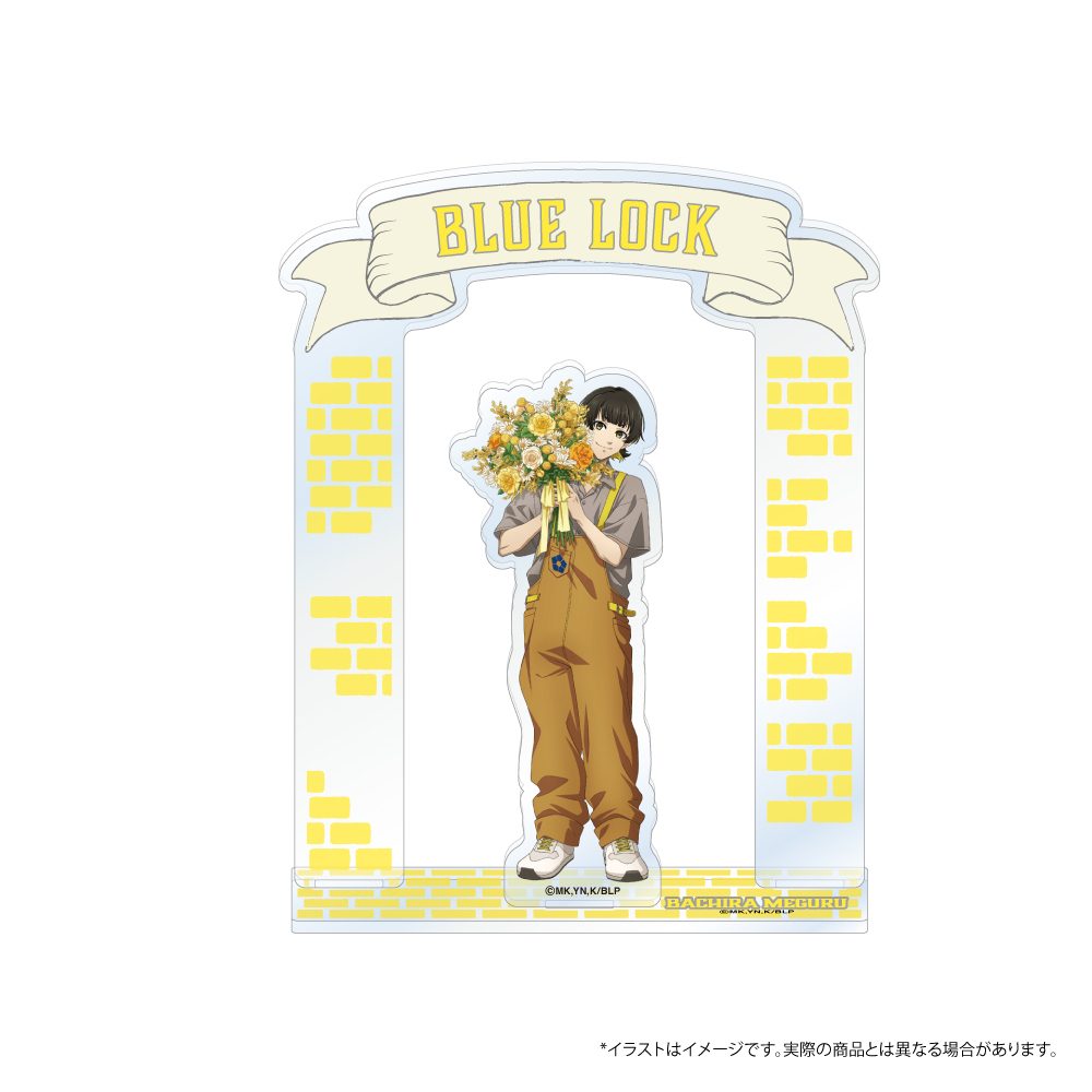 ブルーロック アクリルスタンド 蜂楽廻(お花屋さん) ("Blue Lock" Acrylic Stand Bachira Meguru (Florist))