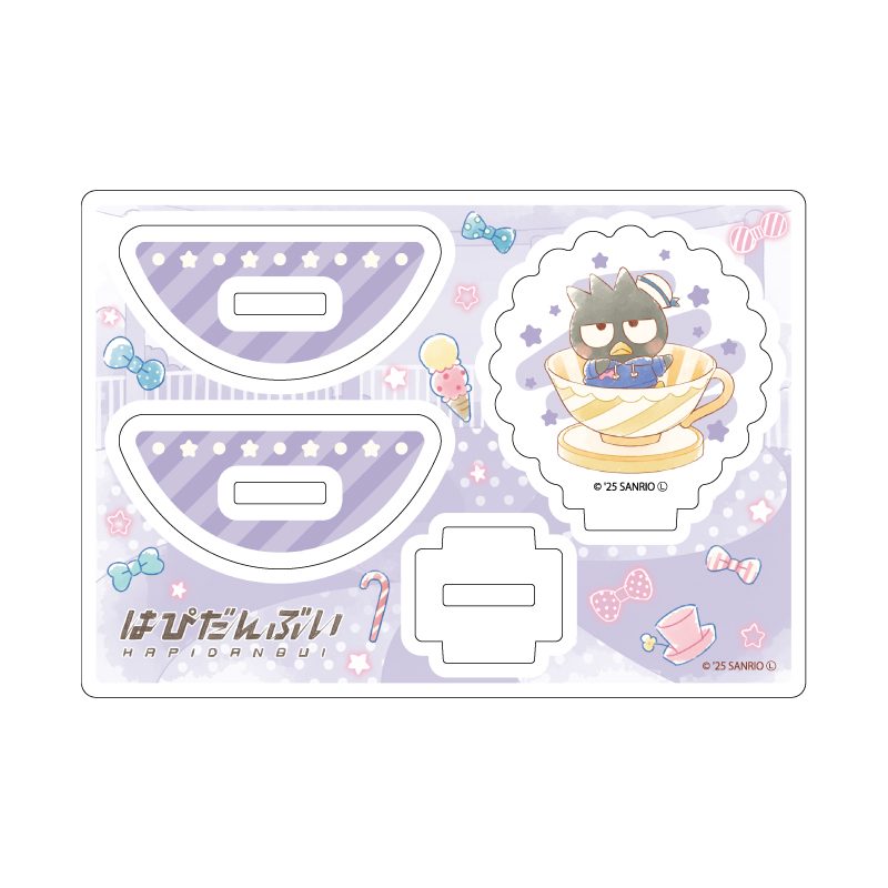 ゆらゆらアクリルスタンド はぴだんぶい 22 バッドばつ丸(グラフアートイラスト) (Yurayura Acrylic Stand HAPIDANBUI 22 Bad Badtz-Maru (Graff Art Illustration))