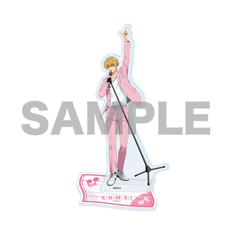 アクリルスタンド 忘却バッテリー 19 要圭 バンドVer.(描き下ろしイラスト) (Acrylic Stand "Oblivion Battery" 19 Kaname Kei Band Ver. (Original Illustration))