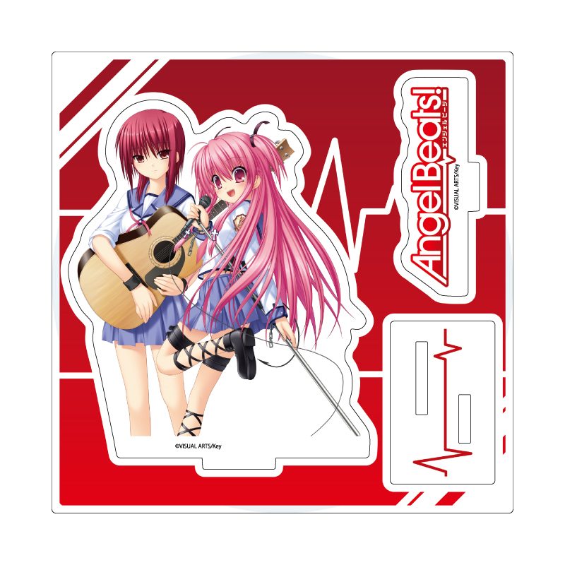 アクリルスタンドプレート Angel Beats! 02 B(公式イラスト) (Acrylic Stand Plate "Angel Beats!" 02 B (Official Illustration))