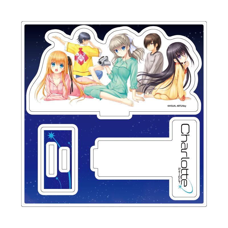 アクリルスタンドプレート Charlotte 01 A(公式イラスト) (Acrylic Stand Plate "Charlotte" 01 A (Official Illustration))