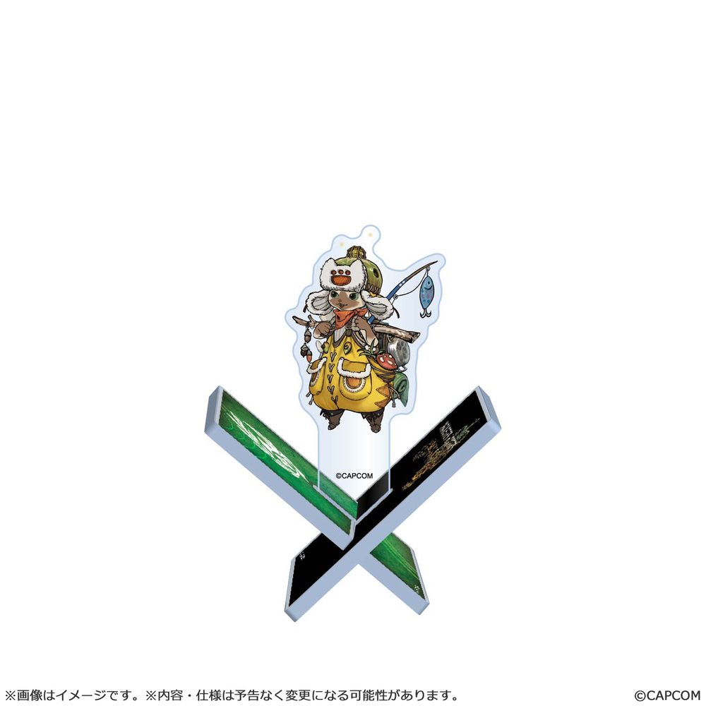 バッテンアクリルスタンド モンスターハンターワイルズ オトモアイルー (Batten Acrylic Stand "Monster Hunter Wilds" Palico)