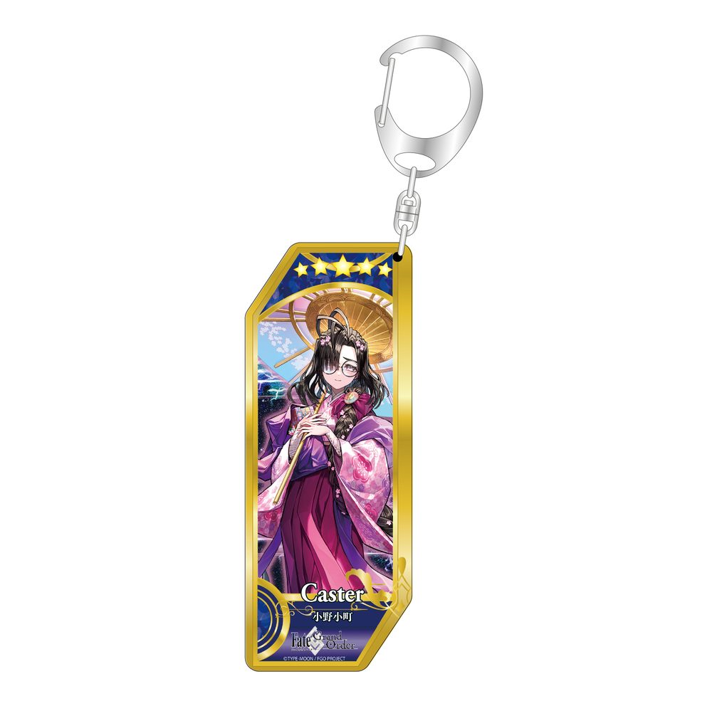Fate/Grand Order サーヴァントキーホルダー 287 キャスター/小野小町 ("Fate/Grand Order" Servant Key Chain 287 Caster / Ono no Komachi)