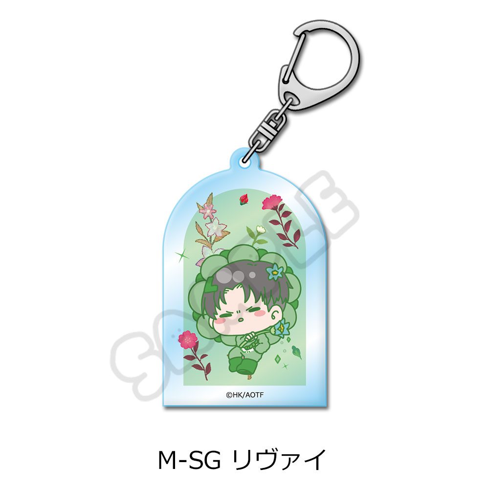 進撃の巨人 The Final Season 第14弾 アクリルキーホルダー M-SG リヴァイ ("Attack on Titan The Final Season" Vol. 14 Acrylic Key Chain M-SG Levi)