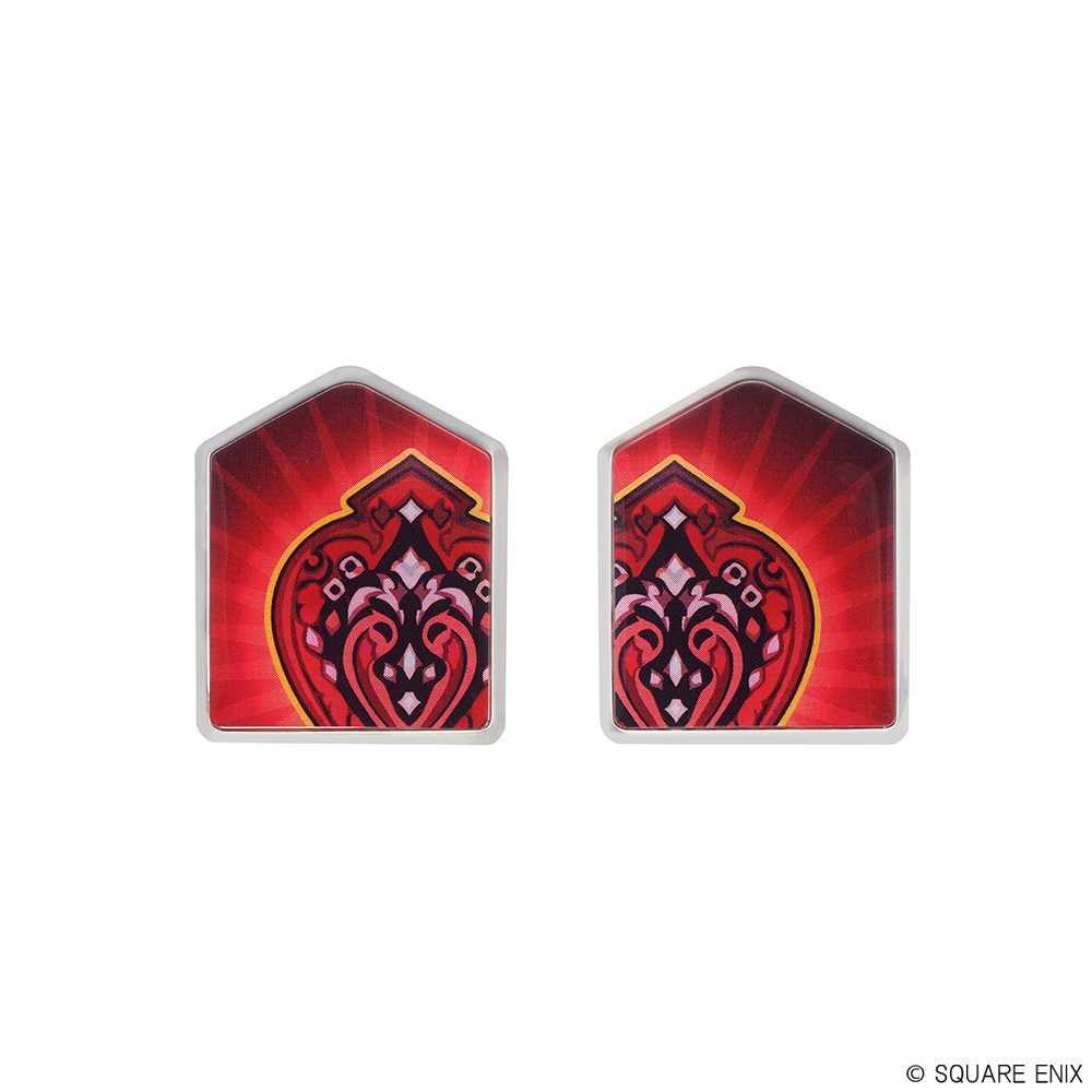 ファイナルファンタジーXIV ペアステータス効果ピンバッジセット クローズドポジション ("Final Fantasy XIV" Pair Status Effect Pin Badge Set Closed Position)