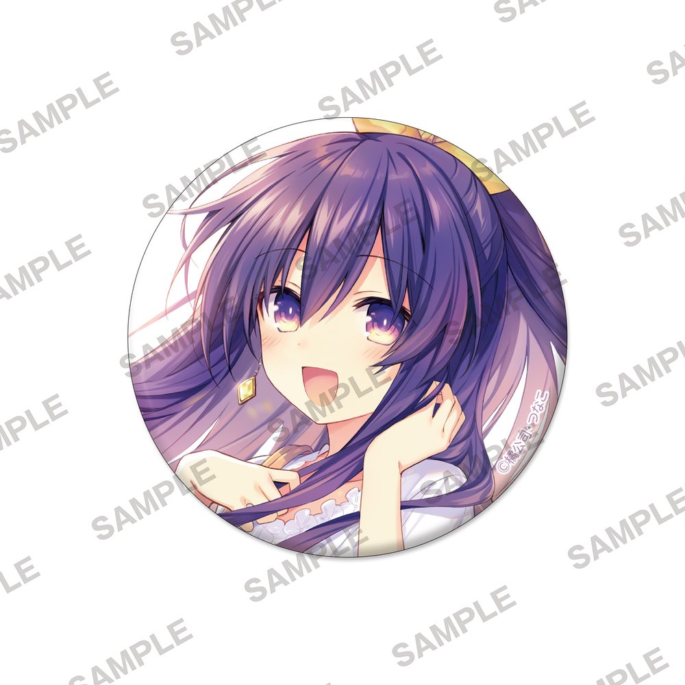 デート・ア・ライブ 十香バースデー2026 ビッグホログラム缶バッジ A ("Date A Live" Tohka Birthday 2026 Big Hologram Can Badge A)