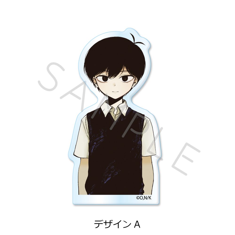 OMORI 3wayアクリルバッジ デザインA ("OMORI" 3 Way Acrylic Badge Design A)