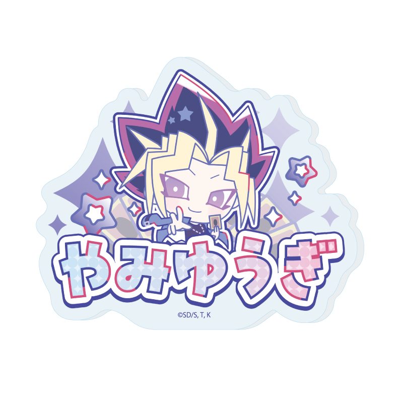 おなまえプレートバッジ 遊☆戯☆王デュエルモンスターズ Design produced by Sanrio 01 闇遊戯(コラボイラスト) (Name Plate Badge "Yu-Gi-Oh! Duel Monsters" Design Produced by Sanrio 01 Yami Yugi (Collaboration Illustration))