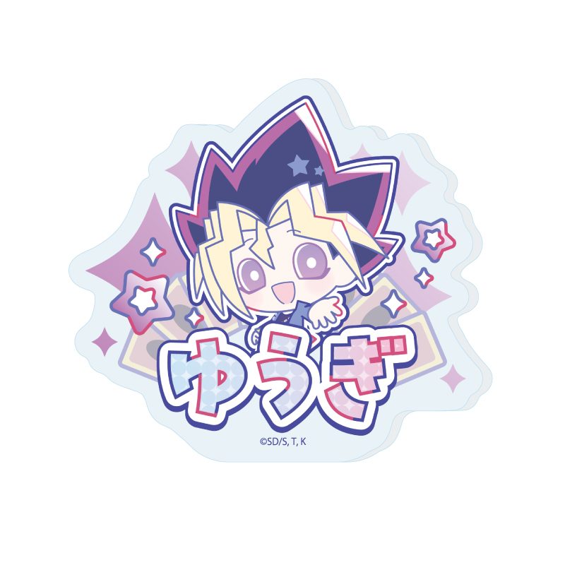 おなまえプレートバッジ 遊☆戯☆王デュエルモンスターズ Design produced by Sanrio 02 武藤遊戯(コラボイラスト) (Name Plate Badge "Yu-Gi-Oh! Duel Monsters" Design Produced by Sanrio 02 Muto Yugi (Collaboration Illustration))