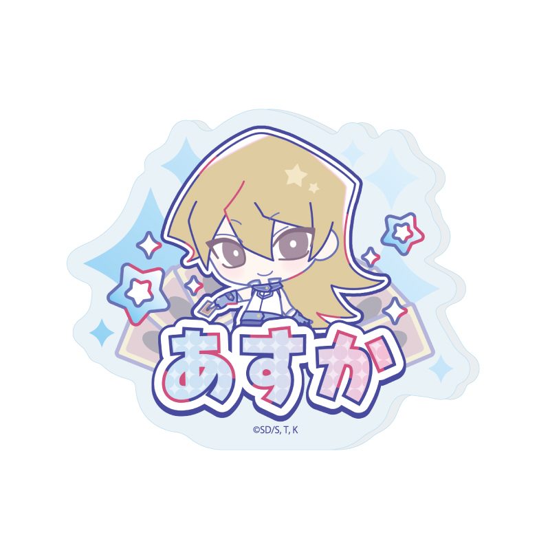 おなまえプレートバッジ 遊☆戯☆王デュエルモンスターズGX Design produced by Sanrio 03 天上院明日香(コラボイラスト) (Name Plate Badge "Yu-Gi-Oh! Duel Monsters GX" Design Produced by Sanrio 03 Rhodes Alexis (Collaboration Illustration))