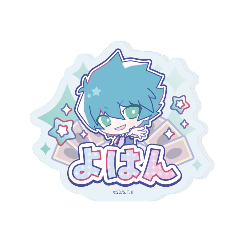 おなまえプレートバッジ 遊☆戯☆王デュエルモンスターズGX Design produced by Sanrio 06 ヨハン・アンデルセン(コラボイラスト) (Name Plate Badge "Yu-Gi-Oh! Duel Monsters GX" Design Produced by Sanrio 06 Jesse Andersen (Collaboration Illustration))