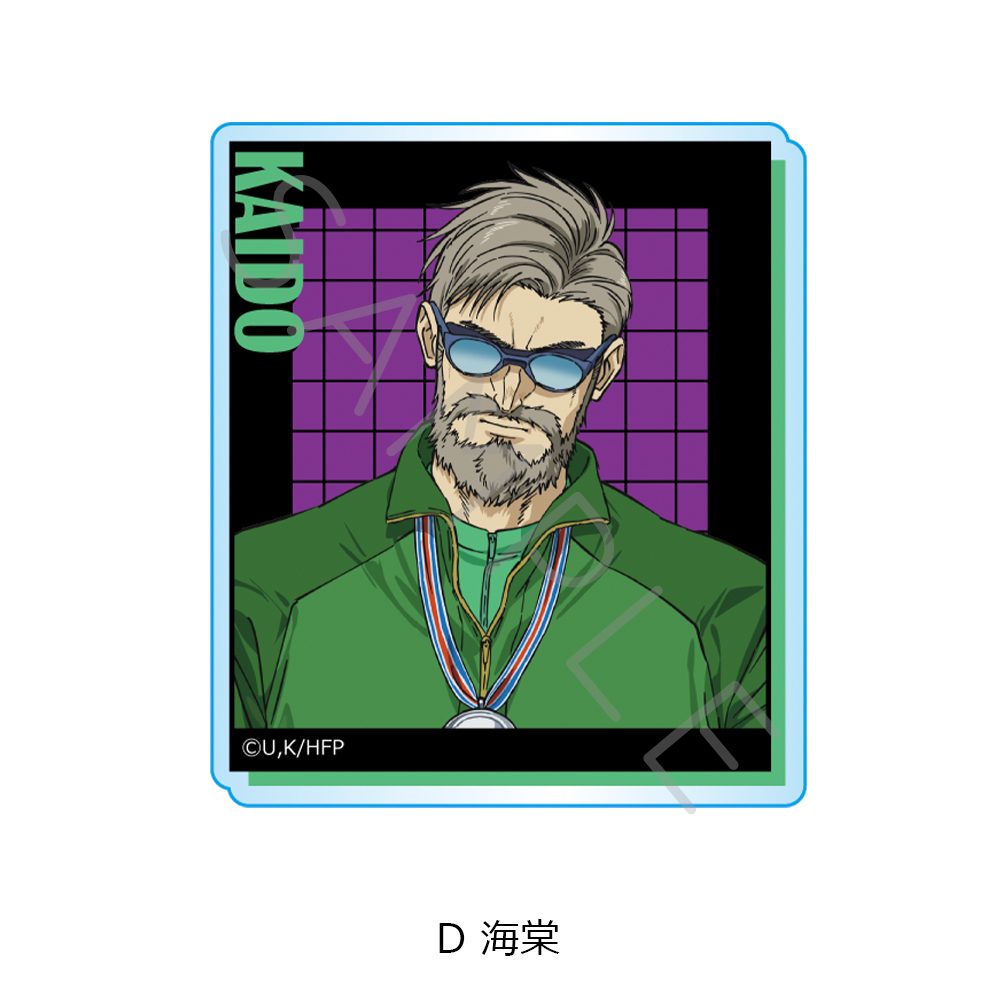 ひゃくえむ。 3wayアクリルバッジ D 海棠 ("100 Meters" 3 Way Acrylic Badge D Kaido)