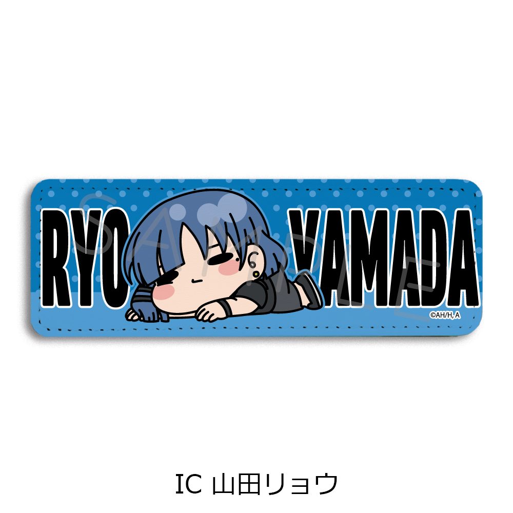 ぼっち・ざ・ろっく! 第5弾 レザーバッジ(ロング) IC 山田リョウ ("Bocchi the Rock!" Vol. 5 Leather Badge (Long) IC Yamada Ryo)