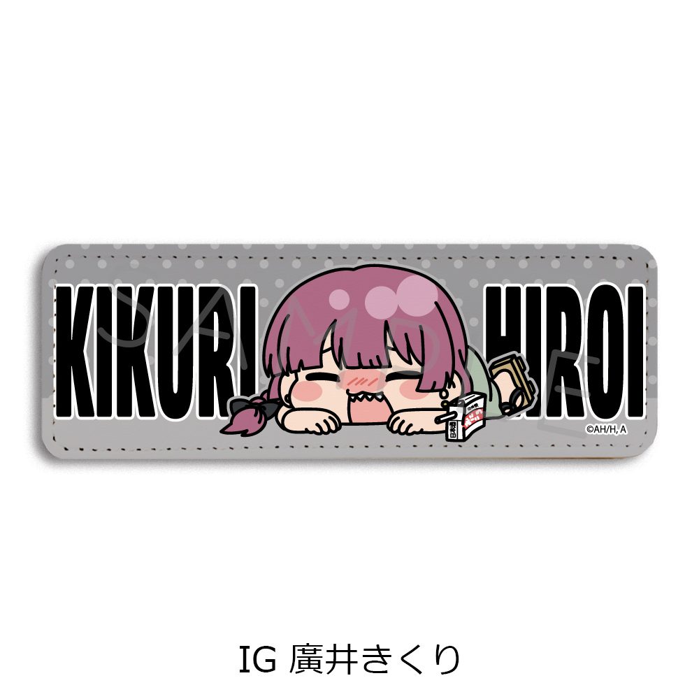 ぼっち・ざ・ろっく! 第5弾 レザーバッジ(ロング) IG 廣井きくり ("Bocchi the Rock!" Vol. 5 Leather Badge (Long) IG Hiroi Kikuri)
