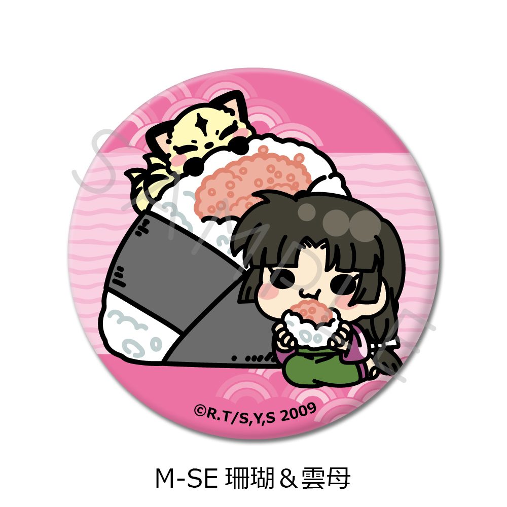 犬夜叉 第2弾 缶バッジ(57mm) M-SE 珊瑚&雲母 ("InuYasha" Vol. 2 Can Badge (57mm) M-SE Sango & Kirara)