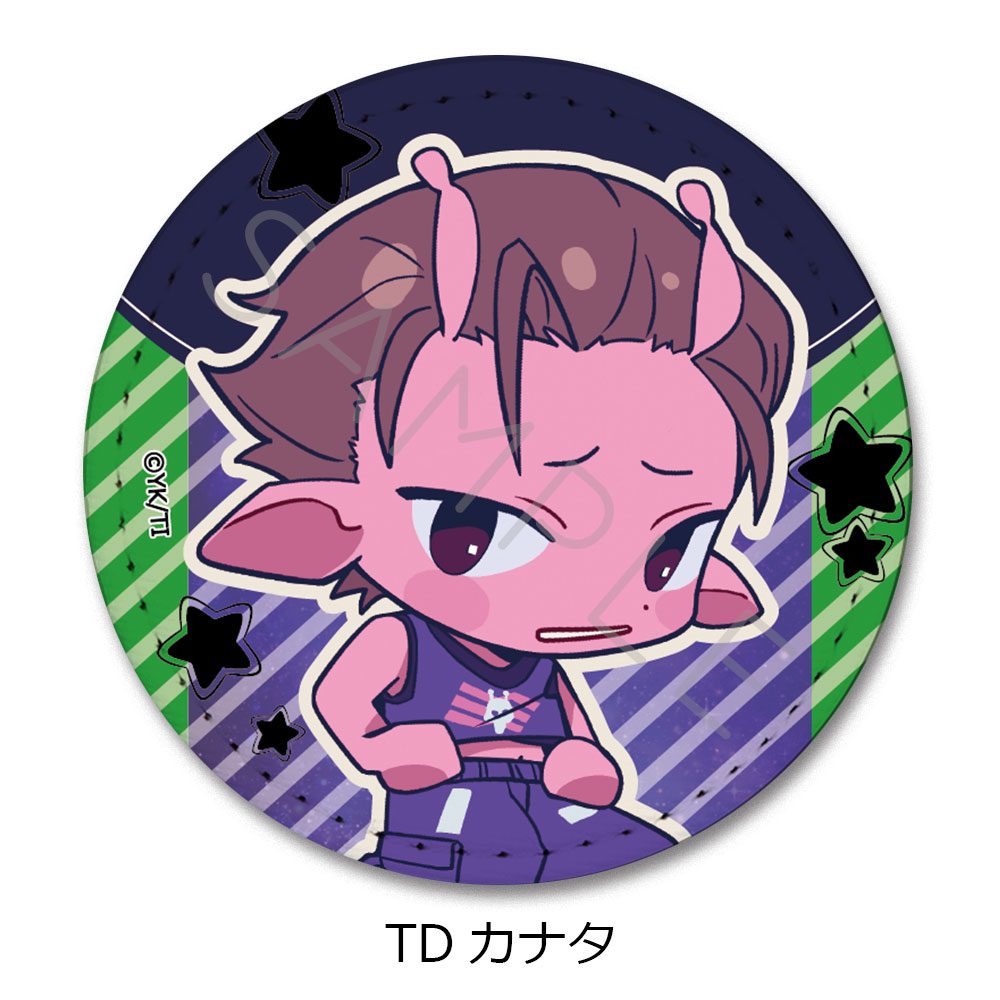 銀河特急 ミルキー☆サブウェイ レザーバッジ(丸形) ちぽっけ TD カナタ ("MILKY SUBWAY THE GALACTIC LIMITED EXPRESS" Leather Badge (Round) Chipokke TD Kanata)