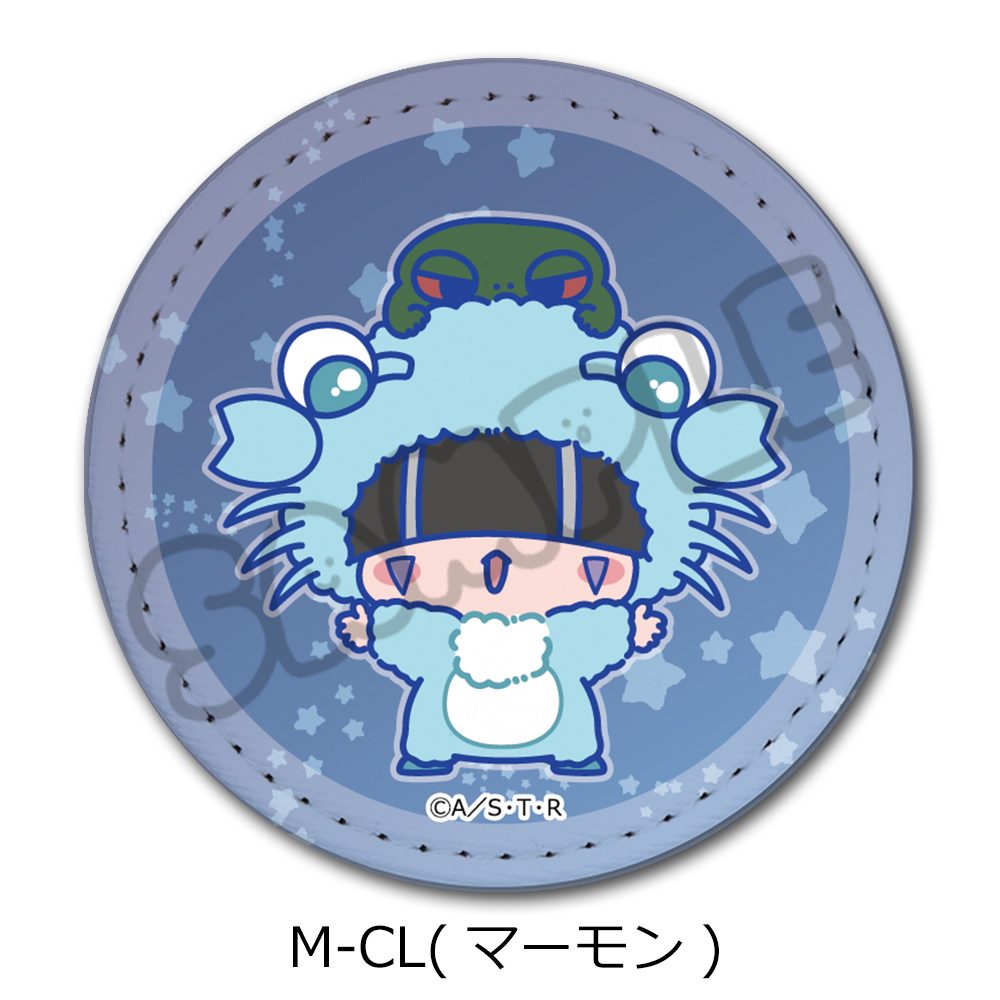 家庭教師ヒットマンREBORN! 第5弾 レザーバッジ(丸形) M-CL マーモン ("Reborn!" Vol. 5 Leather Badge (Round) M-CL Mammon)