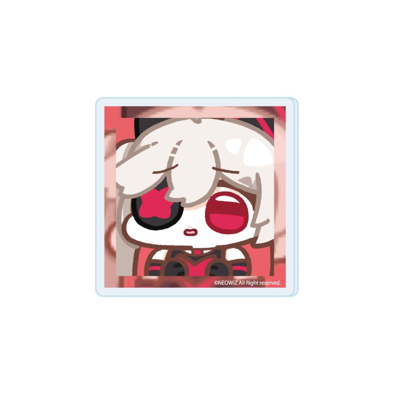 アクリルプレートバッジ DJMAX RESPECT V 02 DJ ICON SEASON10 B(公式イラスト) (Acrylic Plate Badge "DJMAX RESPECT/V" 02 DJ ICON SEASON 10 B (Official Illustration))