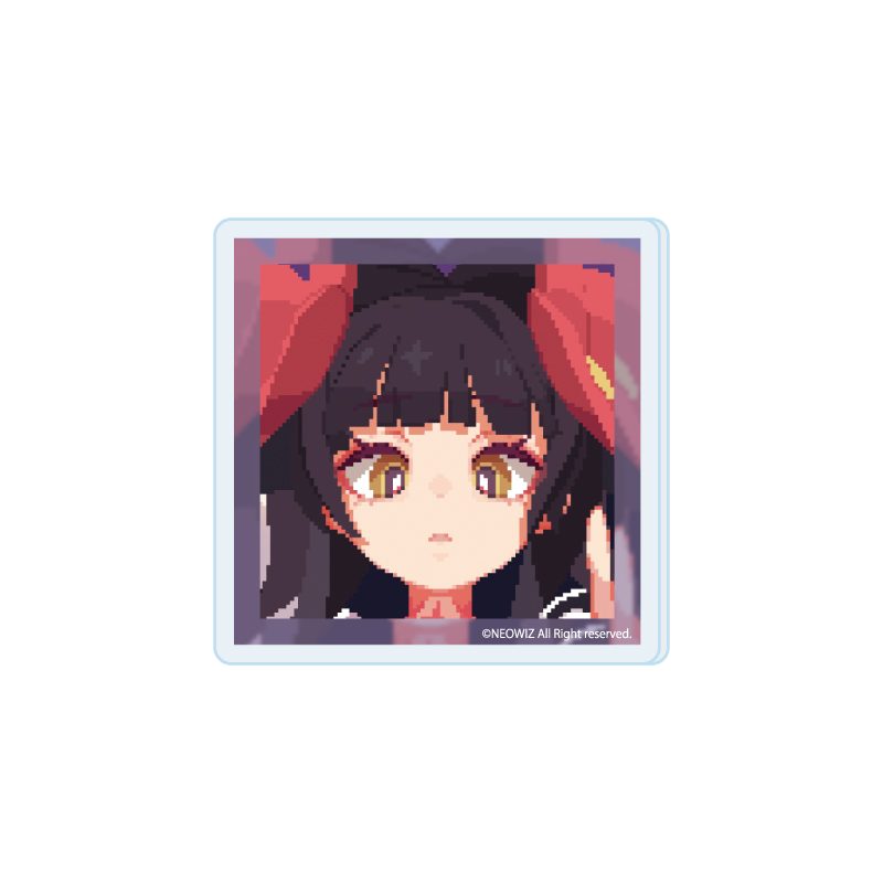 アクリルプレートバッジ DJMAX RESPECT V 03 DJ ICON SEASON10 C(公式イラスト) (Acrylic Plate Badge "DJMAX RESPECT/V" 03 DJ ICON SEASON 10 C (Official Illustration))