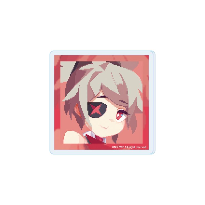 アクリルプレートバッジ DJMAX RESPECT V 05 DJ ICON SEASON10 E(公式イラスト) (Acrylic Plate Badge "DJMAX RESPECT/V" 05 DJ ICON SEASON 10 E (Official Illustration))