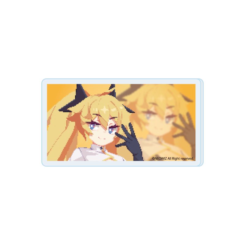 アクリルプレートバッジ DJMAX RESPECT V 09 PLATE SEASON10 D(公式イラスト) (Acrylic Plate Badge "DJMAX RESPECT/V" 09 PLATE SEASON 10 D (Official Illustration))