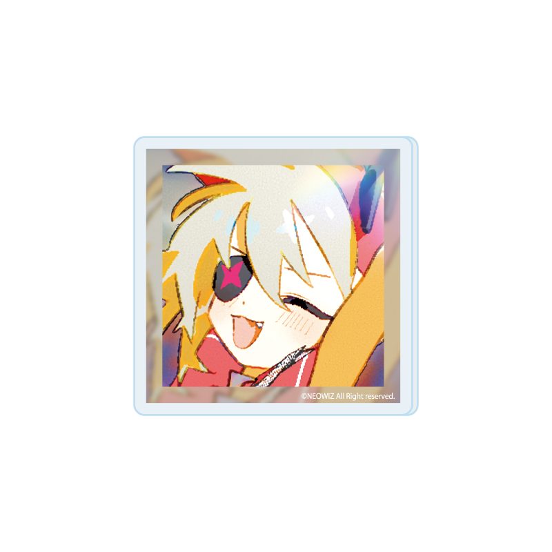 アクリルプレートバッジ DJMAX RESPECT V 12 DJ ICON SEASON16 B(公式イラスト) (Acrylic Plate Badge "DJMAX RESPECT/V" 12 DJ ICON SEASON 16 B (Official Illustration))