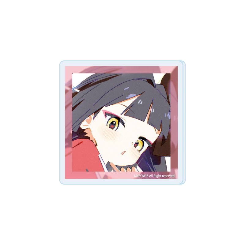 アクリルプレートバッジ DJMAX RESPECT V 13 DJ ICON SEASON16 C(公式イラスト) (Acrylic Plate Badge "DJMAX RESPECT/V" 13 DJ ICON SEASON 16 C (Official Illustration))