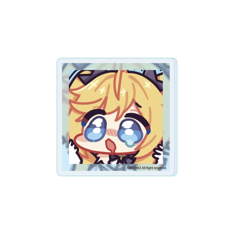 アクリルプレートバッジ DJMAX RESPECT V 14 DJ ICON SEASON16 D(公式イラスト) (Acrylic Plate Badge "DJMAX RESPECT/V" 14 DJ ICON SEASON 16 D (Official Illustration))