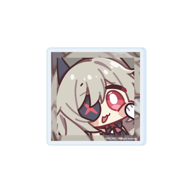 アクリルプレートバッジ DJMAX RESPECT V 15 DJ ICON SEASON16 E(公式イラスト) (Acrylic Plate Badge "DJMAX RESPECT/V" 15 DJ ICON SEASON 16 E (Official Illustration))