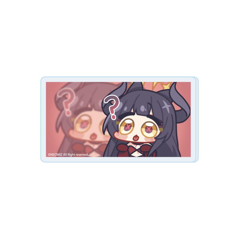 アクリルプレートバッジ DJMAX RESPECT V 19 PLATE SEASON16 D(公式イラスト) (Acrylic Plate Badge "DJMAX RESPECT/V" 19 PLATE SEASON 16 D (Official Illustration))